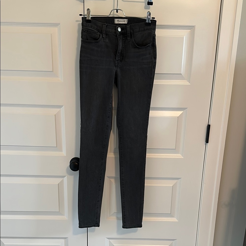 Madewell Black Women's Skinny Jeans (tall)